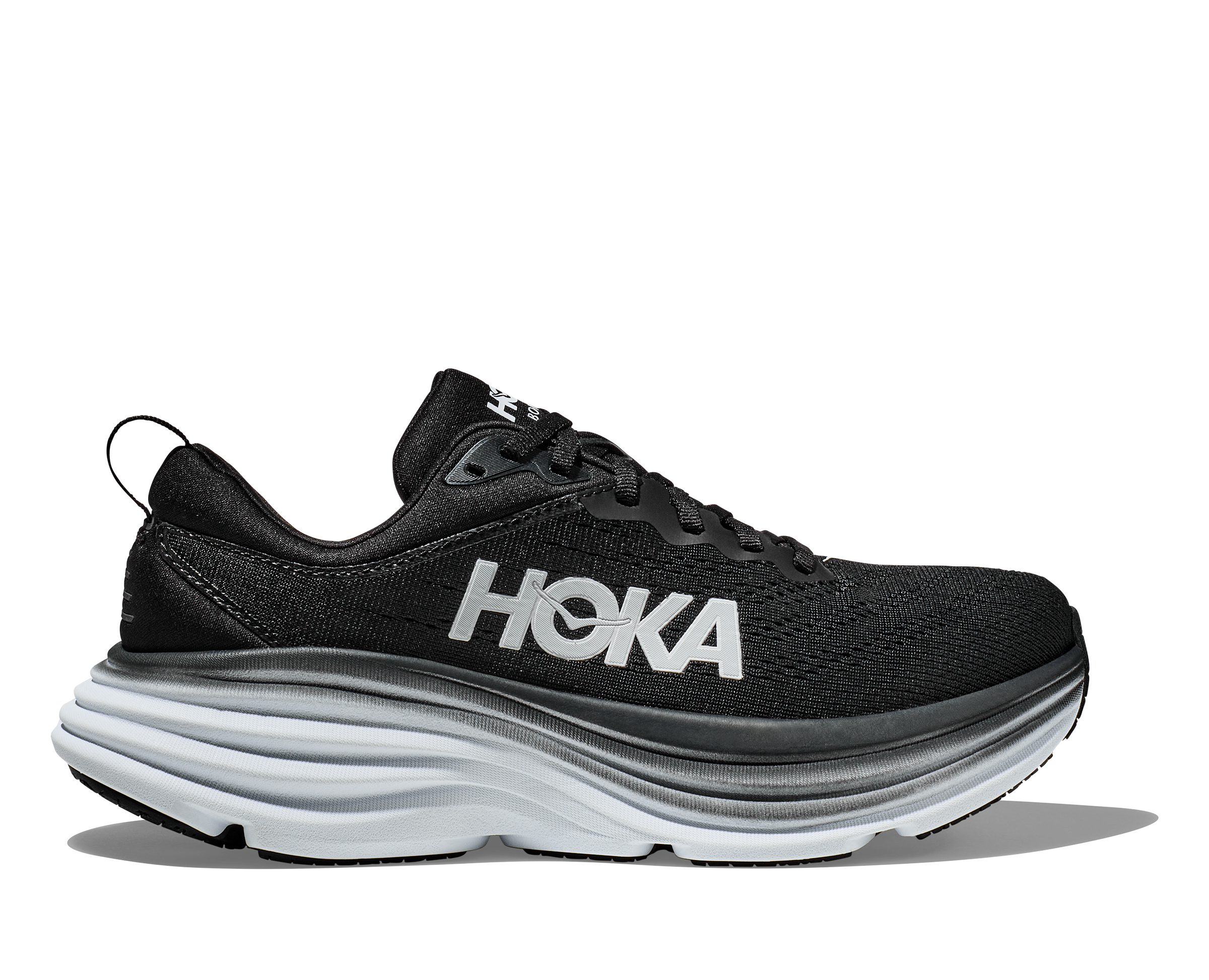 HOKA M BONDI 8 X-WIDE 27.5 4E ブラック HOKA Men's Bondi 8 X-Wide Running Shoes - Free Shipping