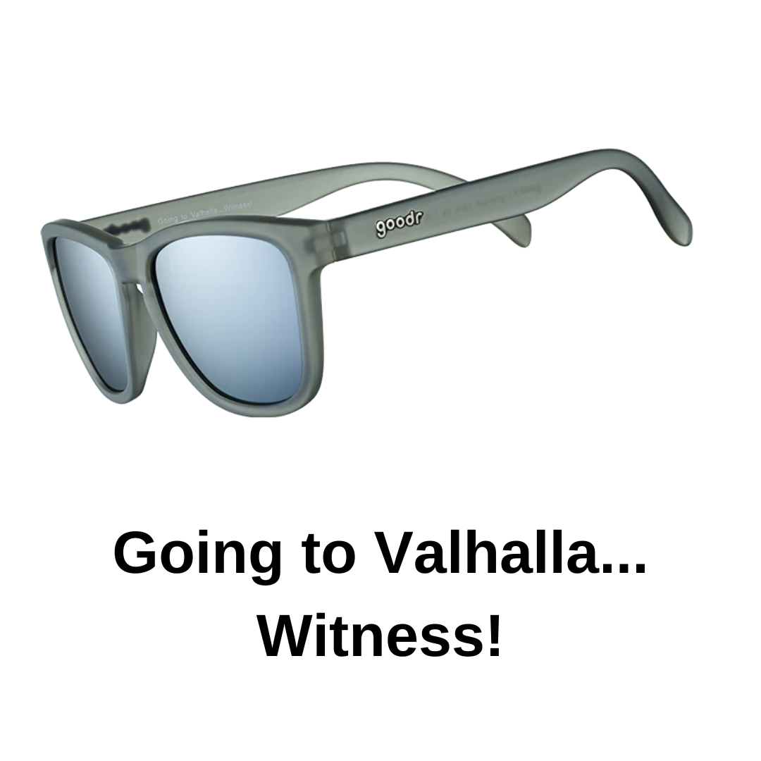 Gray & Chrome Sunglasses | Going To ValhallaWitness
