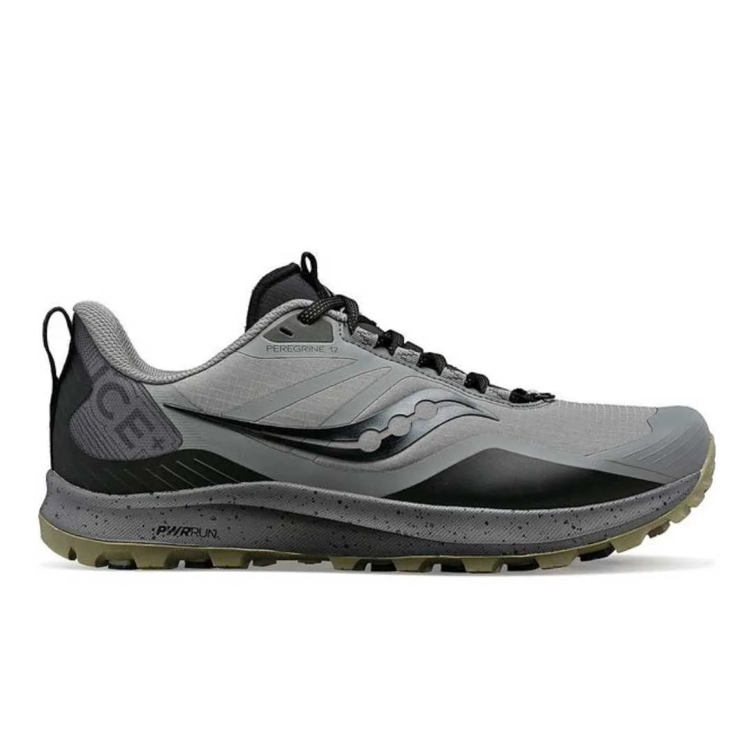 Saucony Men's Peregrine Ice+ Gravel Black