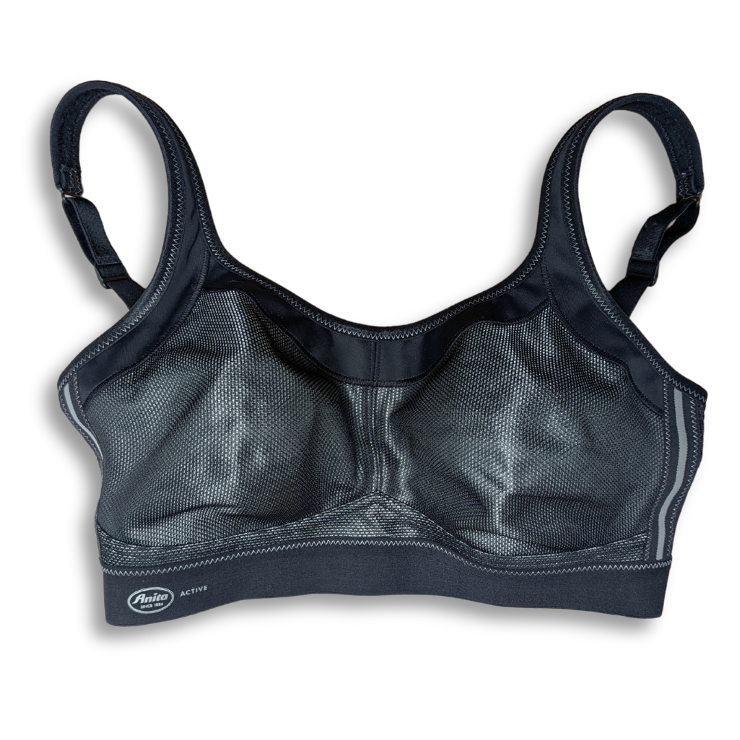 Anita Women's Wire-Free Sports Bra 5527 - 2 Pack, Maximum Support For High Impact, Black, Size 46C - View #2
