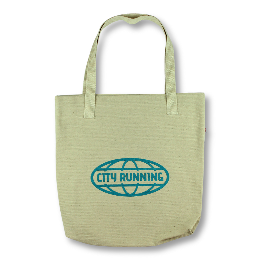 City Running Lifestyle City Running Bull Denim Tote Natural