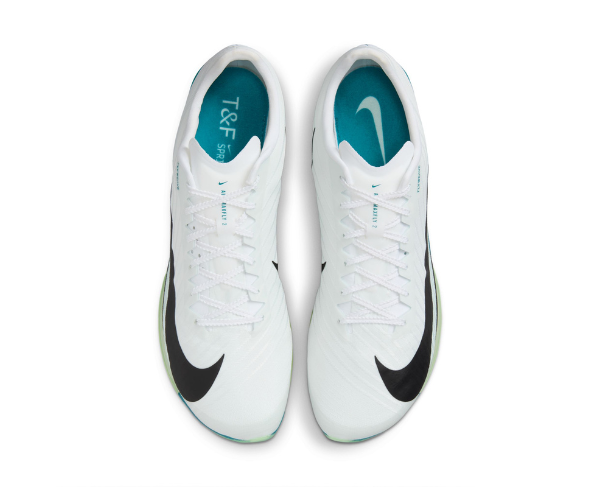 Nike | All Gender Maxfly 2 | White / Black-Bright Spruce