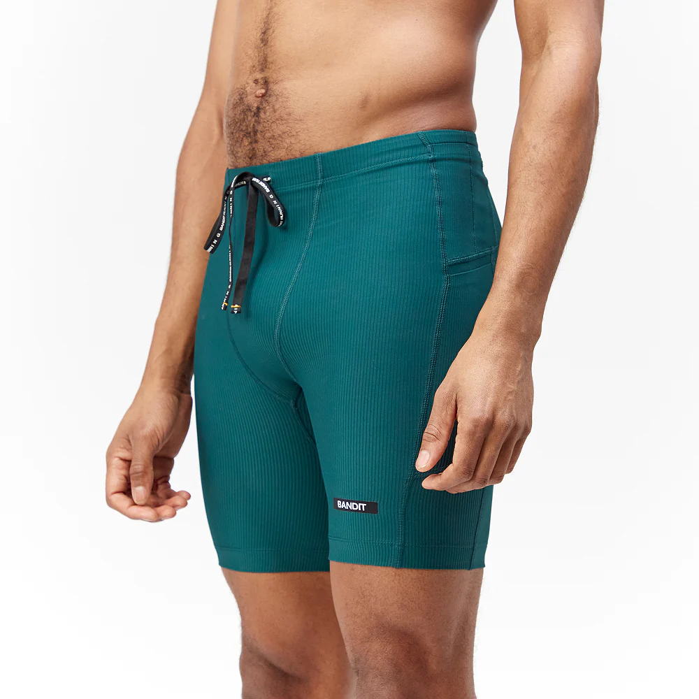 Bandit | Men's Cadence Next Gen 7 Pocket Half Tights - Pine