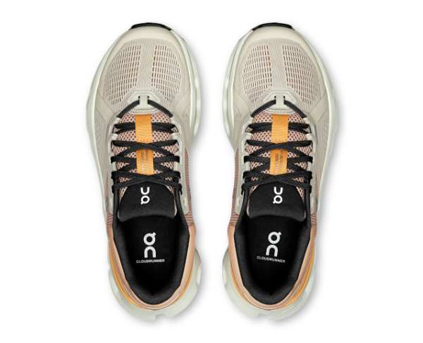 On | Women's Cloudrunner 2 - Pearl / Tangerine