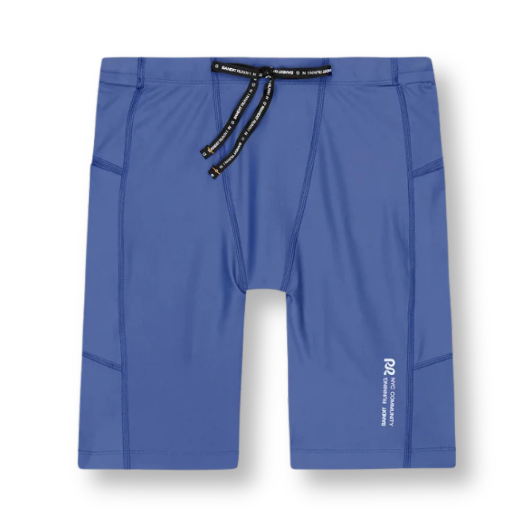 Bandit Men's Superbeam Pocket Half Tights Deep Peri Blue