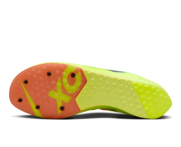 Nike | Unisex ZoomX Dragonfly XC | Volt/Concord-Total Orange