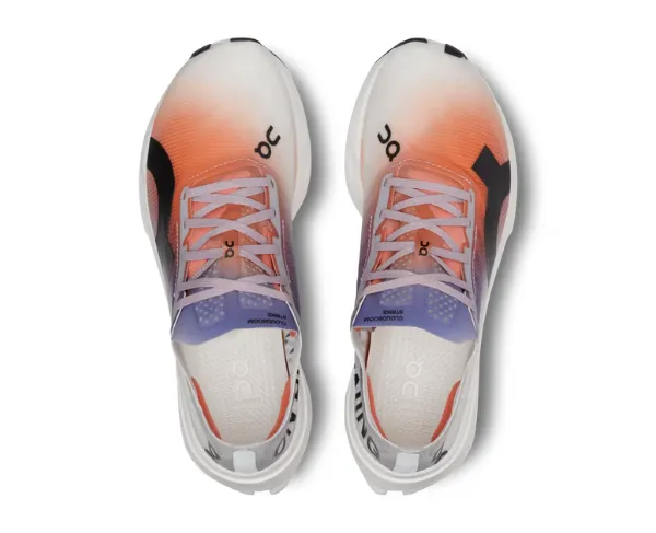On | Women's Cloudboom Strike | White / Flame