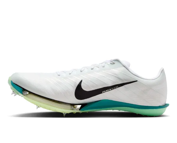 Nike | All Gender Maxfly 2 | White / Black-Bright Spruce
