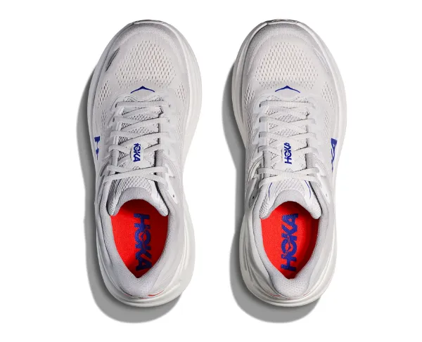 ★HOKA(W)★Bondi 9 Running Shoes★Cosmic Grey HOKA Women's Bondi 9 Cosmic Grey/White Running Shoes - Free