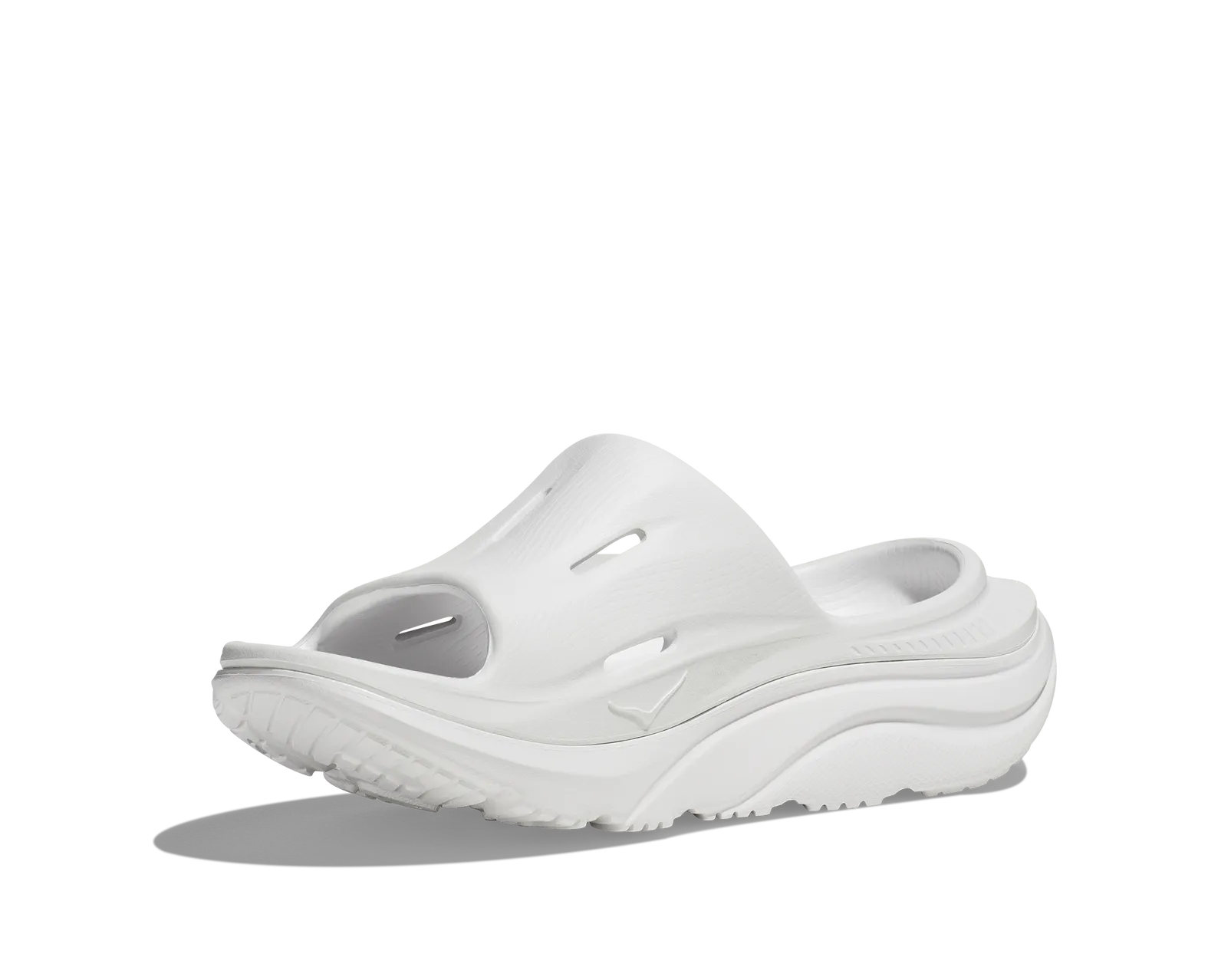 Hoka Ora Recovery Slide 3 White Hoka Ora Recovery Slide 3 White